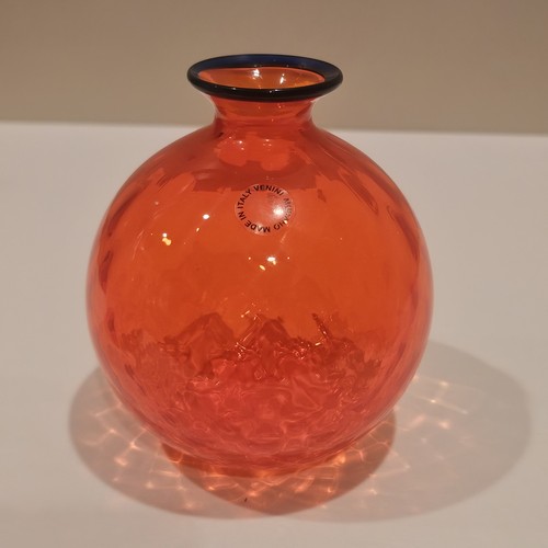 Small orange venini monofiori - orange,
