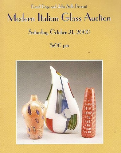 Rago modern italian glass - rago,