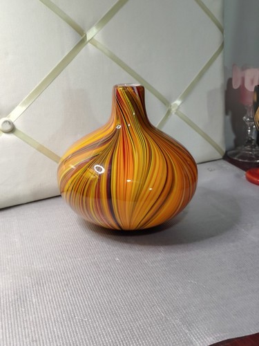 Murano art glass - murano, pinstripe