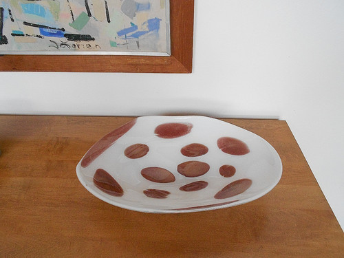 Large murano glass aventurine - large,