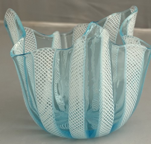 Murano blue fazzoletto - blue,